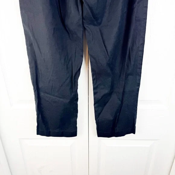 Evereve Black Cropped Ankle Pants Size 29 Stretch Tapered Workwear Chic - Picture 5 of 11